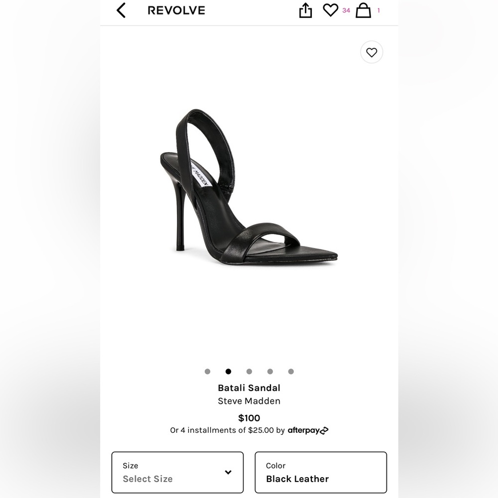 Steve Madden heeled sandals